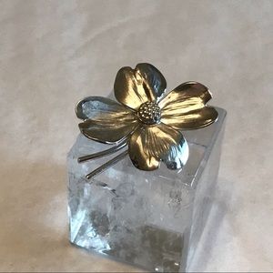 Harry S. Bick & Son | 1940 Dogwood Sterling Brooch